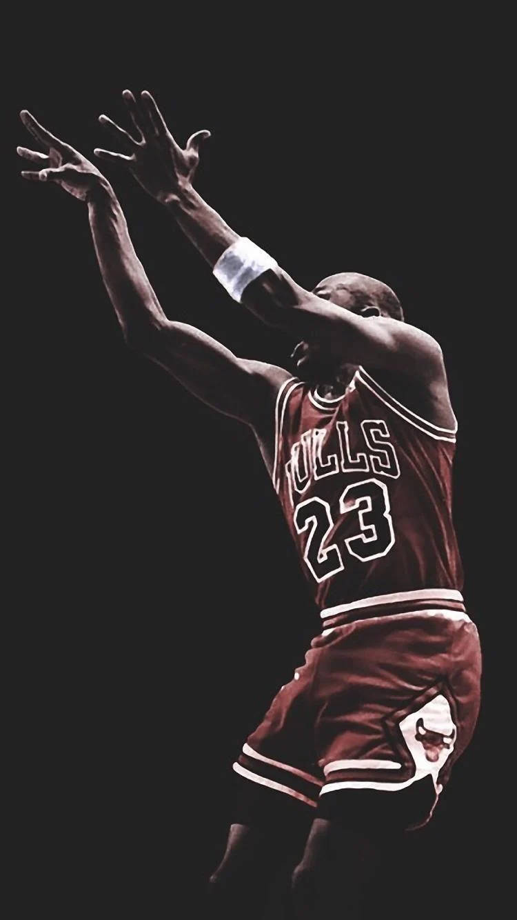Cool Michael Jordan Jump Shot Wallpaper