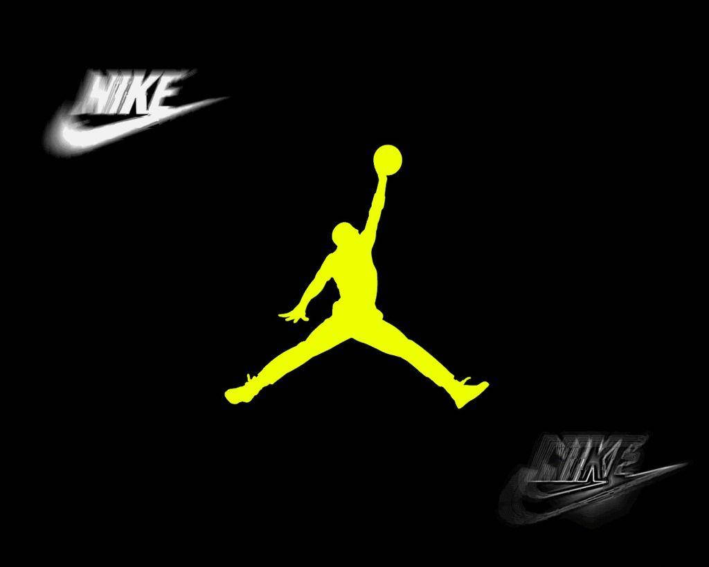Cool Nike And Jordan Logo Wallpaper