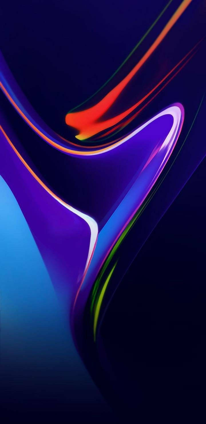 Cool Samsung M21 Shining Lines Wallpaper