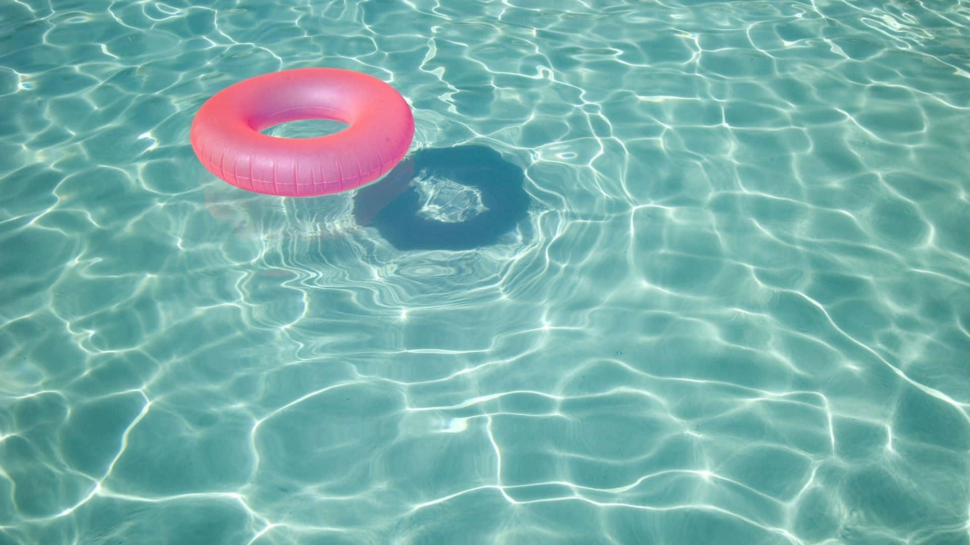 Cool Summer Pink Floatie Wallpaper