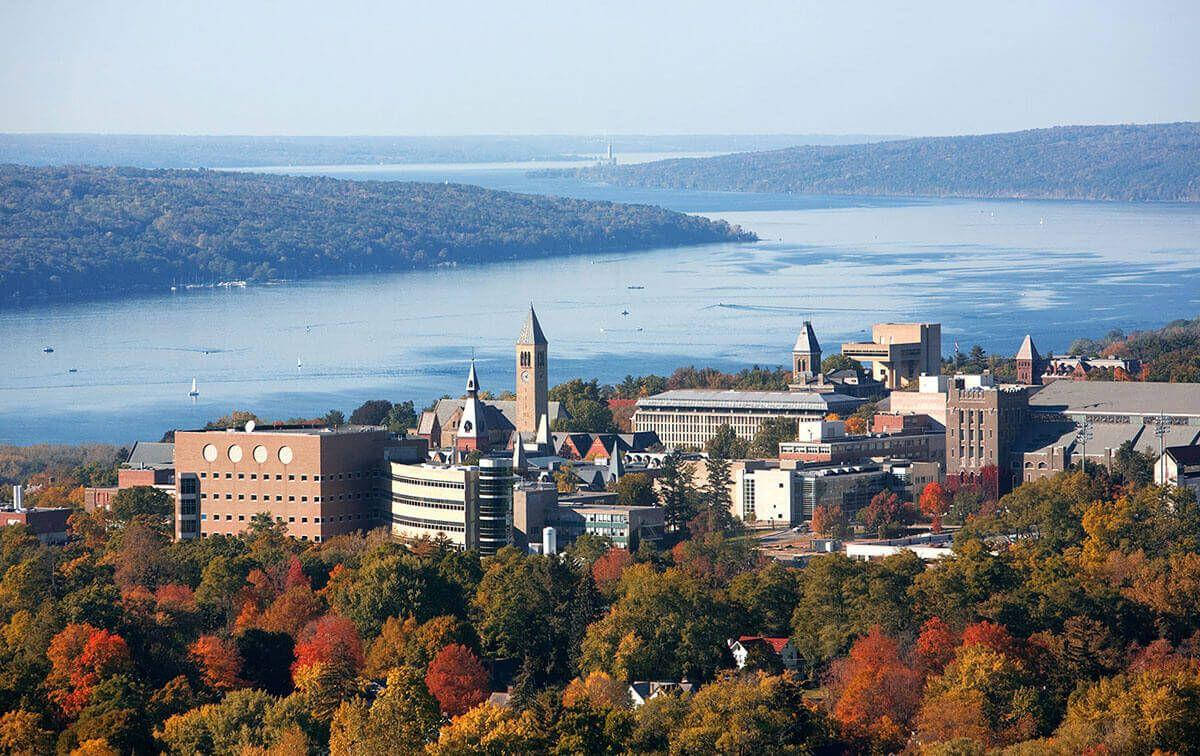 Cornell University Autumn Scenery Wallpaper