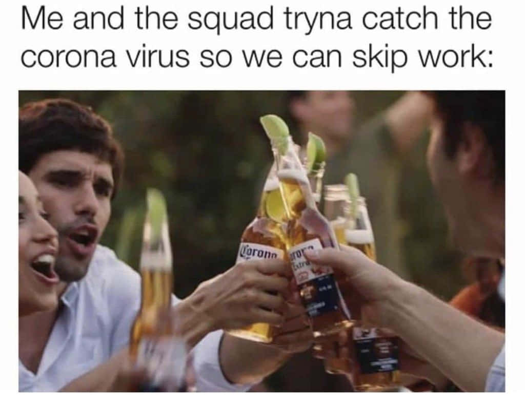 Coronavirus Funny Squad Meme Wallpaper