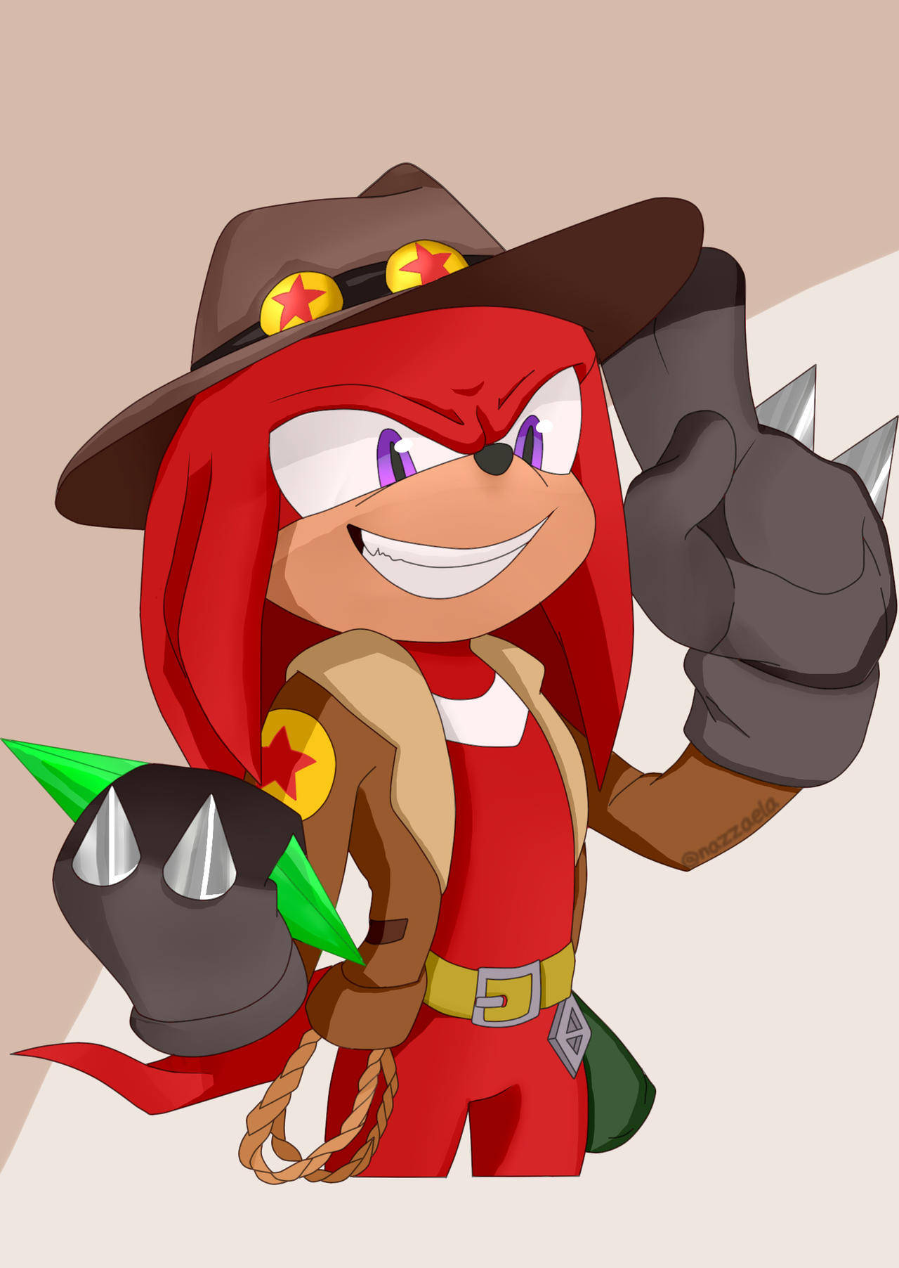 Cowboy Knuckles The Echidna Wallpaper