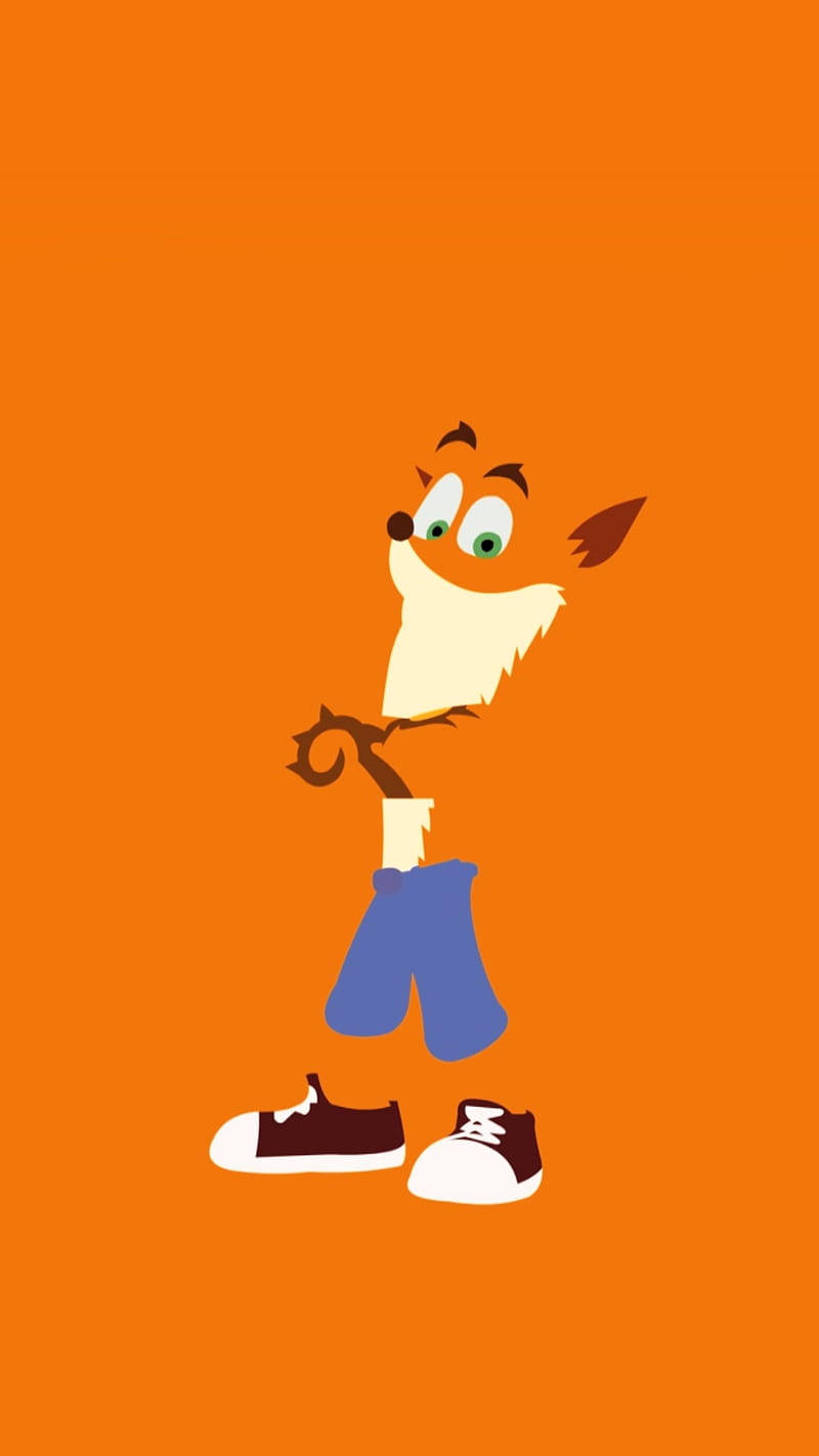 Crash Bandicoot Digital Art Wallpaper