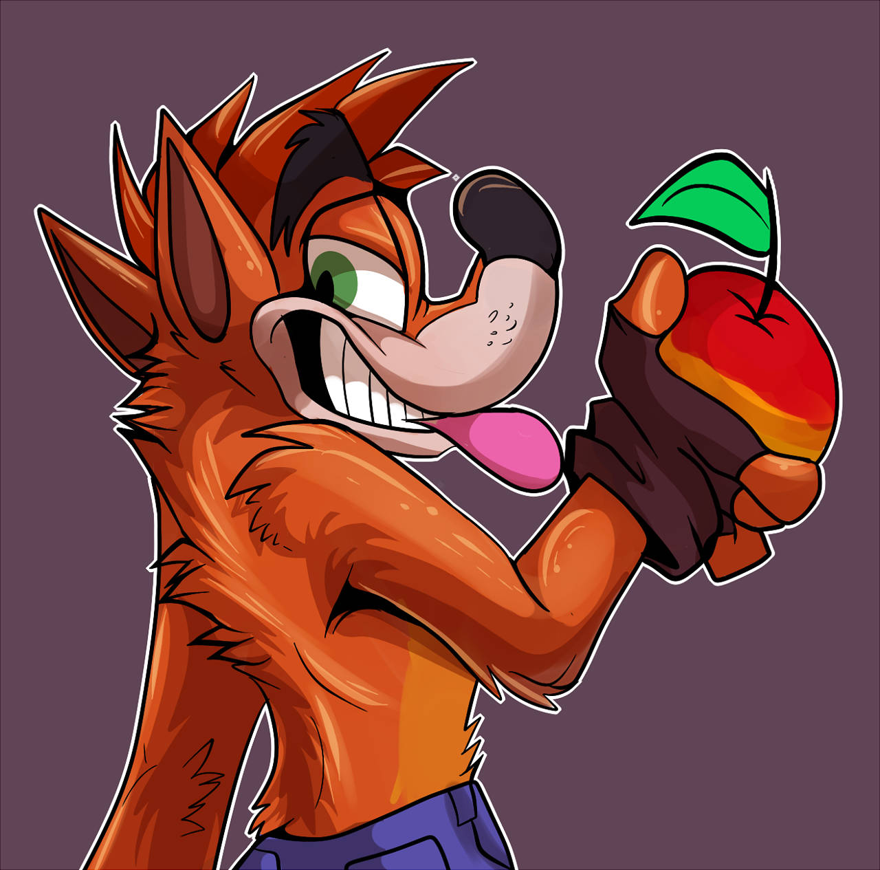 Crash Bandicoot Wumpa Fruit Wallpaper