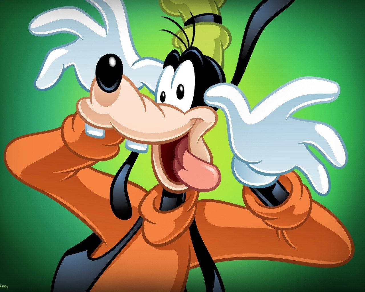 Crazy Goofy Sticking Tongue Out Wallpaper