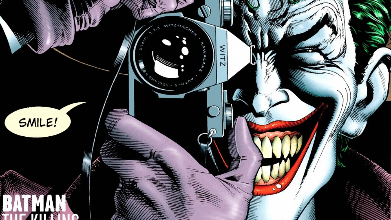Crazy Joker Killing Joke Wallpaper