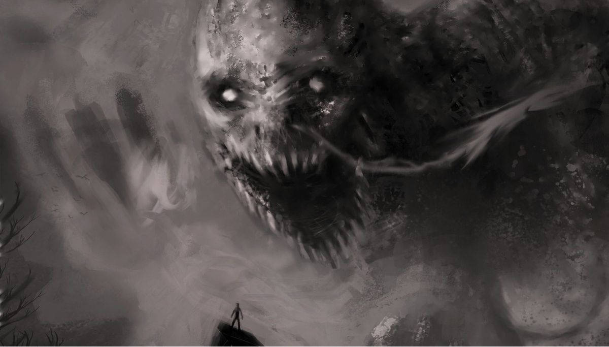 Creepy Demon Monster Wallpaper