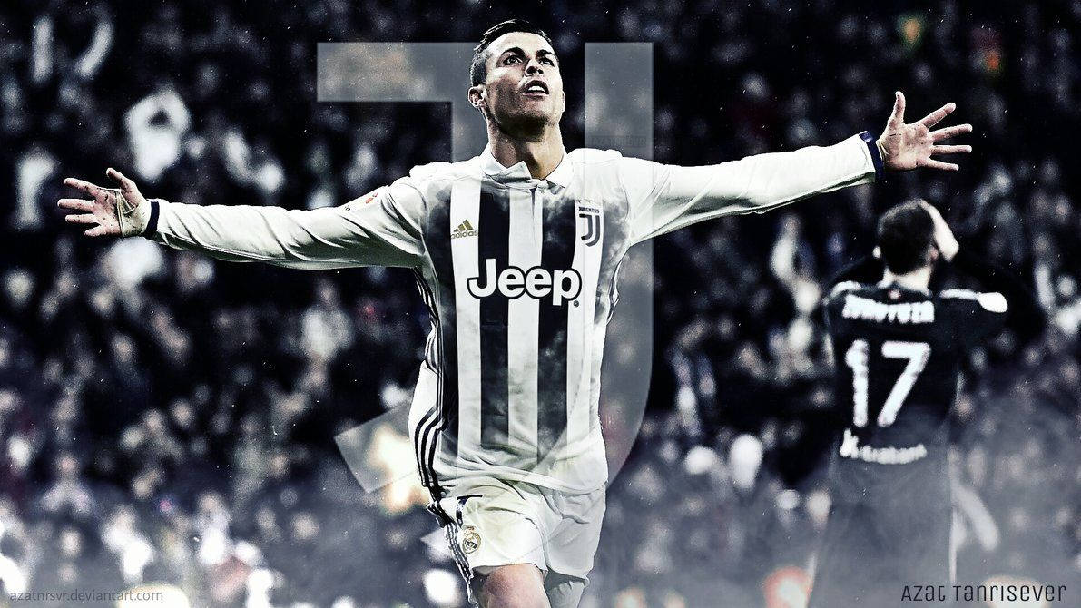 Cristiano Ronaldo For Juventus Wallpaper