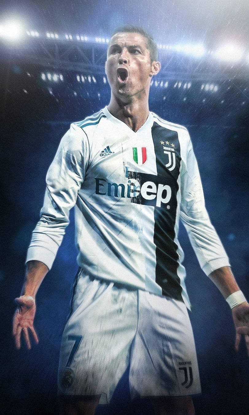 Cristiano Ronaldo Real Madrid X Juventus Wallpaper