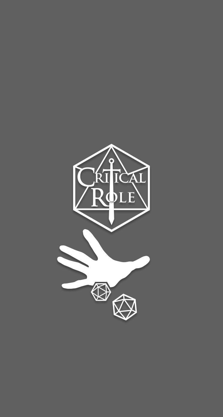 Critical Role Dungeon Master Symbol Wallpaper