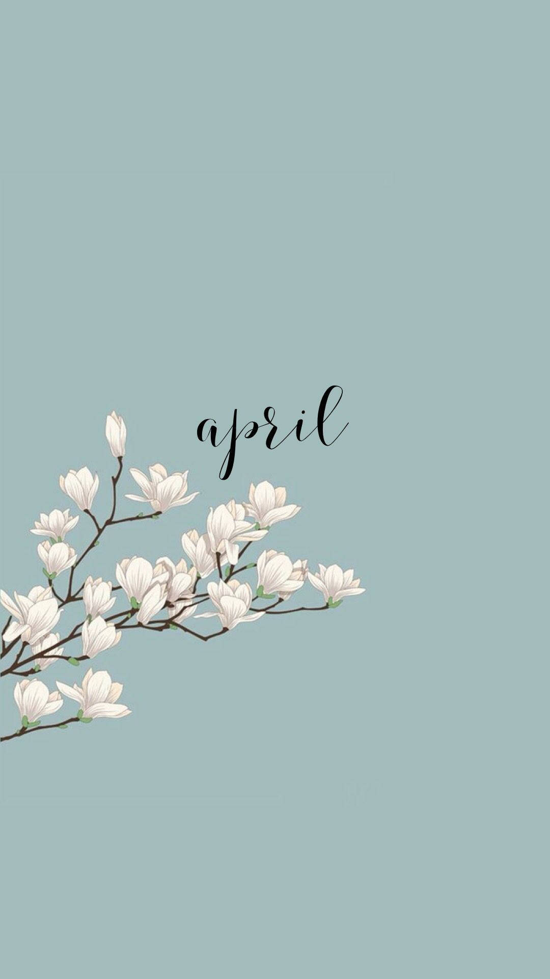 Cute April Spring Wallpaper