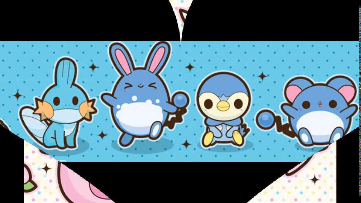 Cute Blue Pokemons Wallpaper