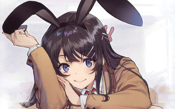 Cute Bunny Mai Sakurajima Wallpaper