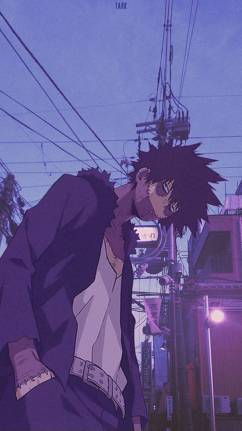 Cute Dabi City Street Wallpaper