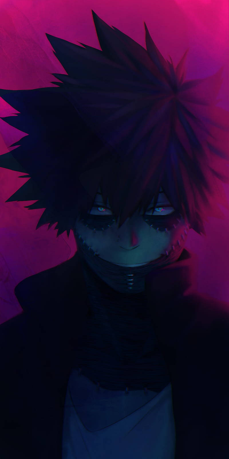 Cute Dabi Cool Magenta Wallpaper