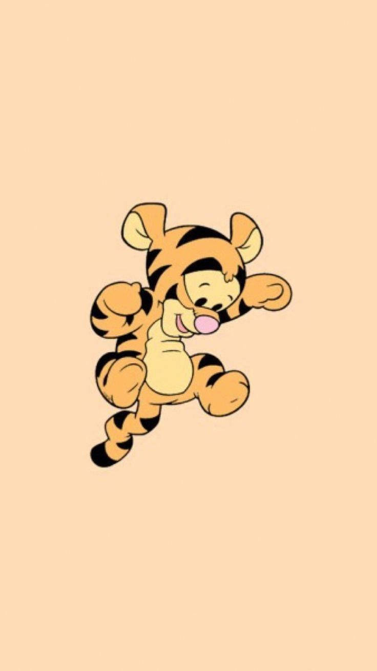 Cute Disney Baby Tigger Wallpaper