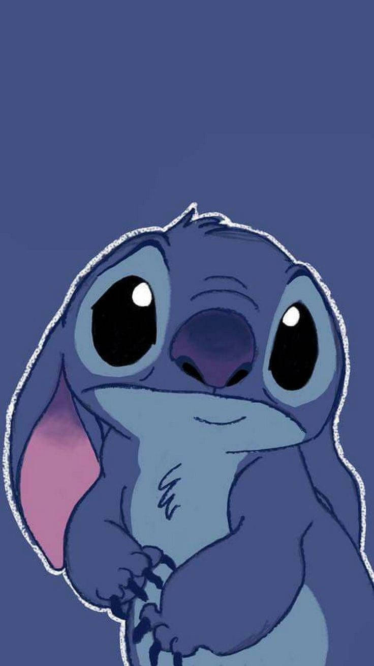 Cute Disney Puppy Eyes Stitch Wallpaper