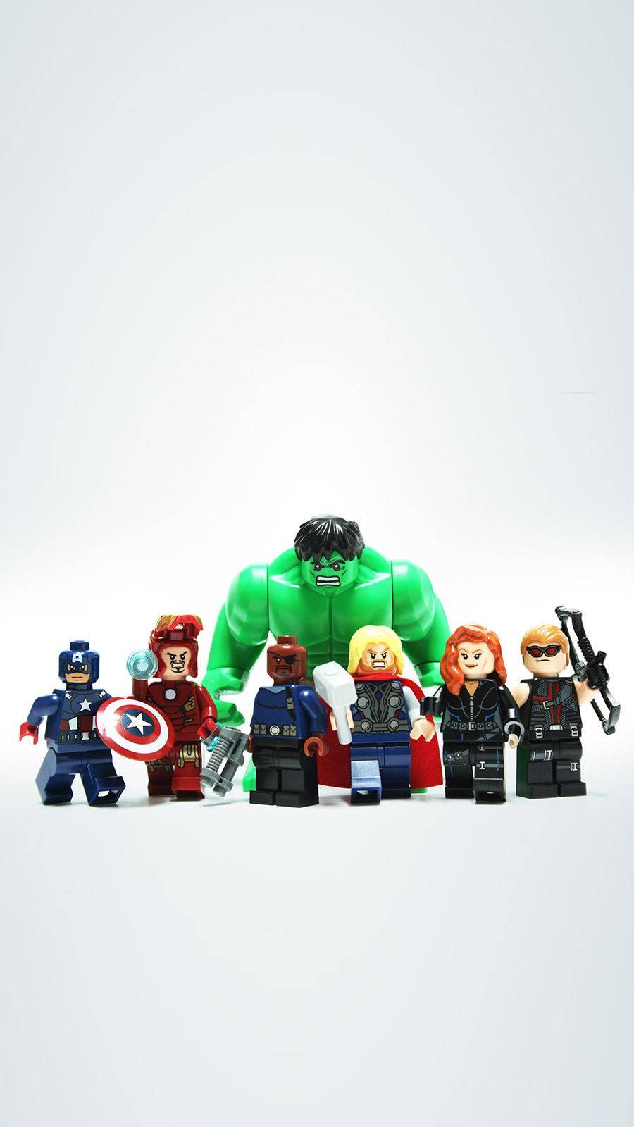 Cute Figurines Avengers Iphone X Wallpaper