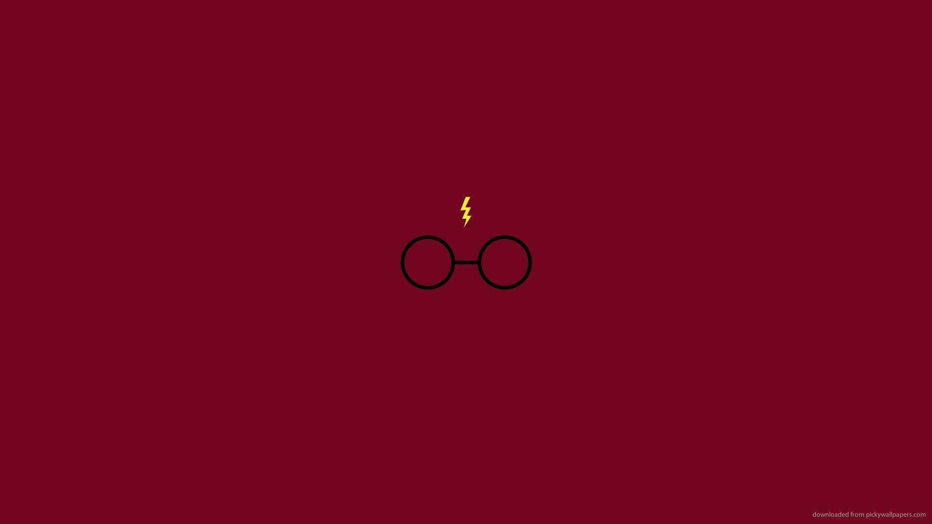 Cute Harry Potter Glasses Lightning Wallpaper