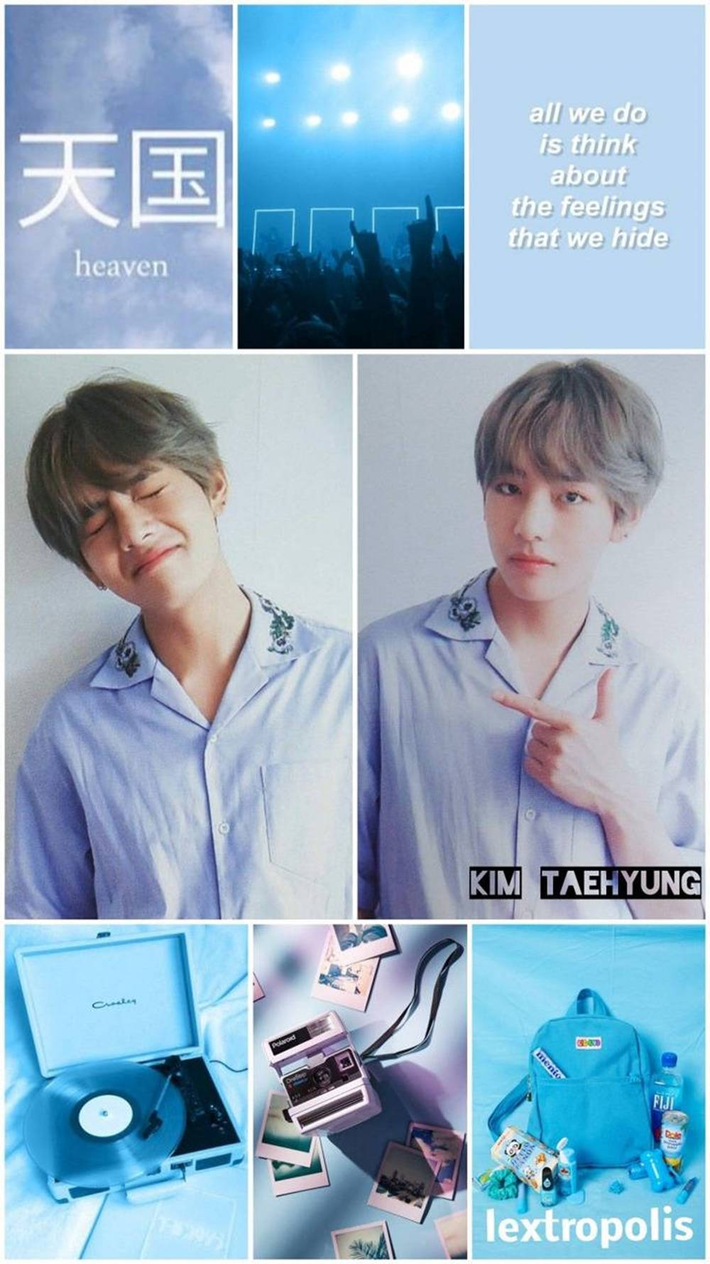 Cute Kim Tae-hyung Aesthetic Wallpaper