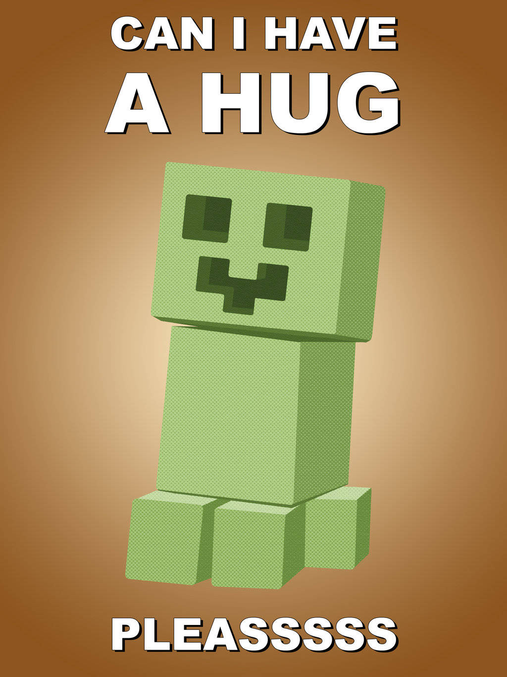 Cute Minecraft Meme Wallpaper