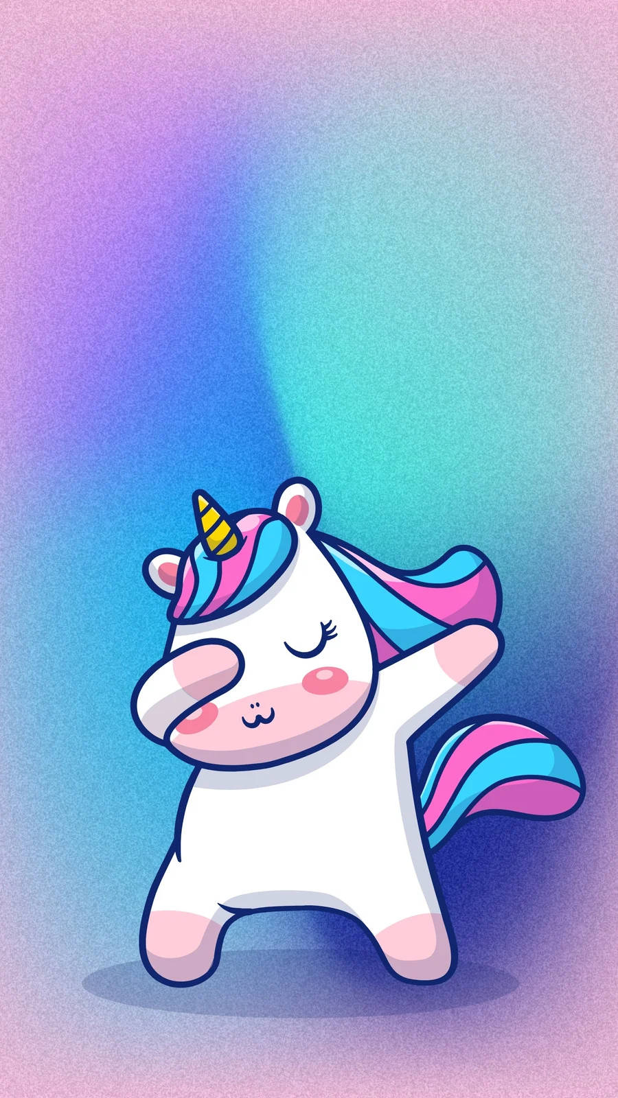 Cute Mobile Punk Unicorn Wallpaper