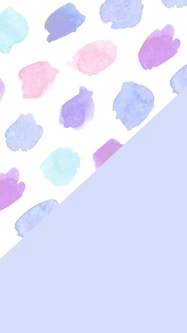 Cute Purple Print Wallpaper