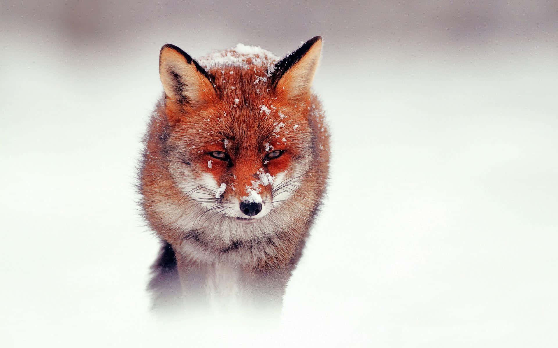 Cute Red Fox Wallpaper