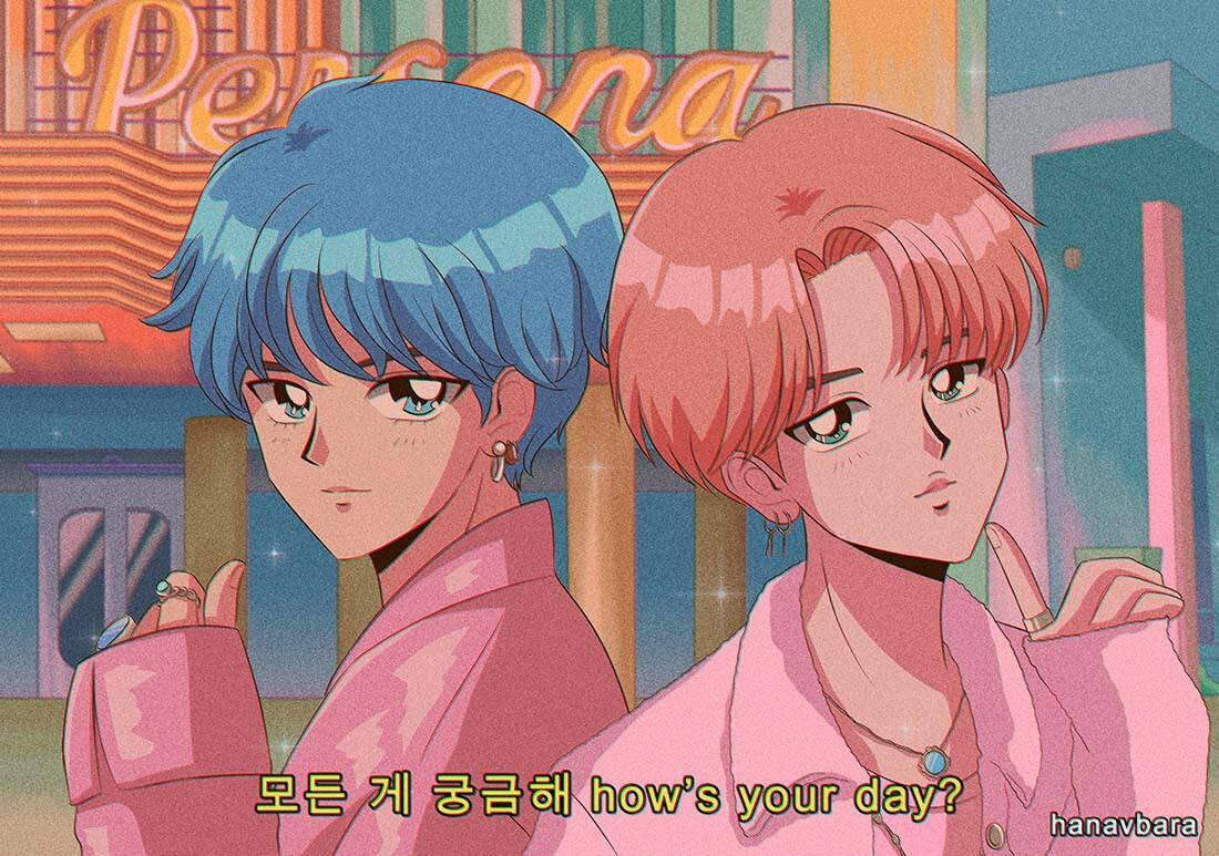 Cute Retro Anime Aesthetic Bishounen Wallpaper