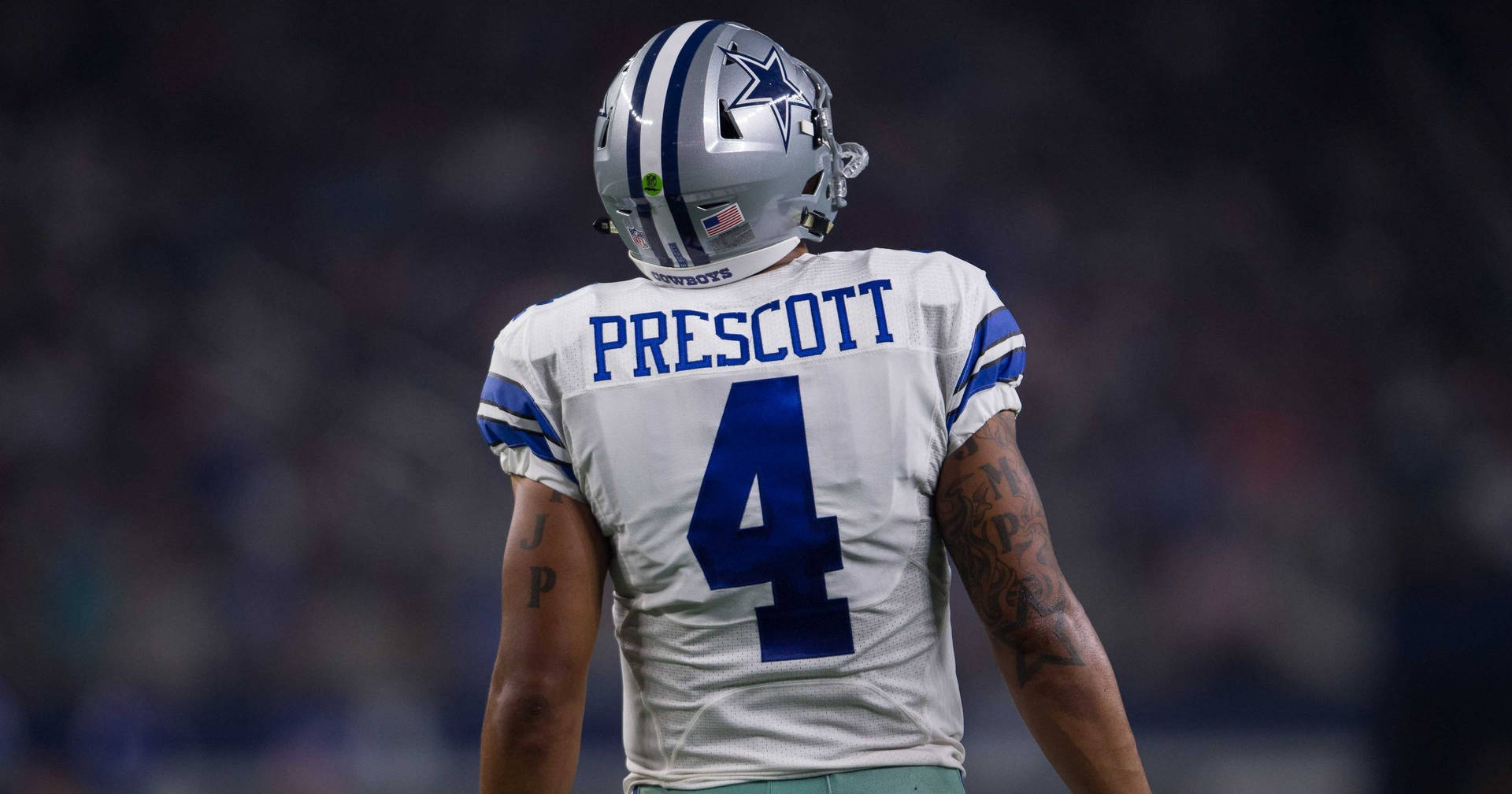 Dak Prescott Back Angle Shot Wallpaper