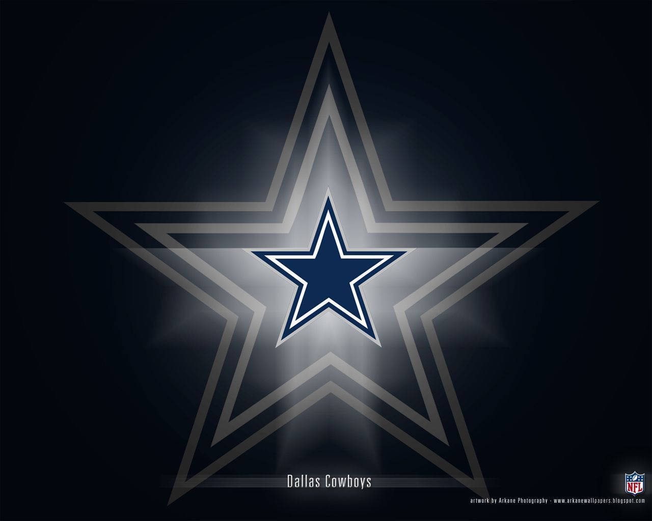 Dallas Cowboys Blue Logo Wallpaper