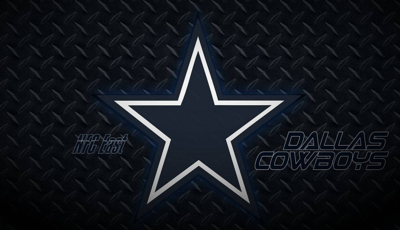 Dallas Cowboys Logo Metal Texture Wallpaper