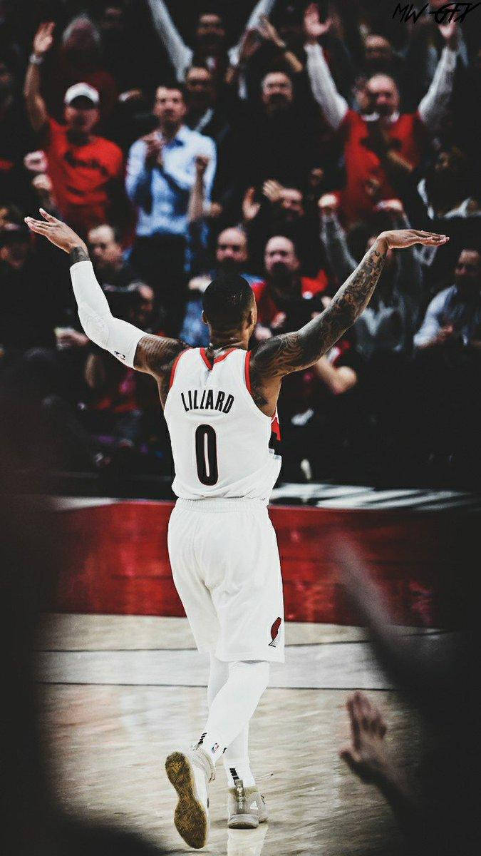 Damian Lillard Vignette Wallpaper