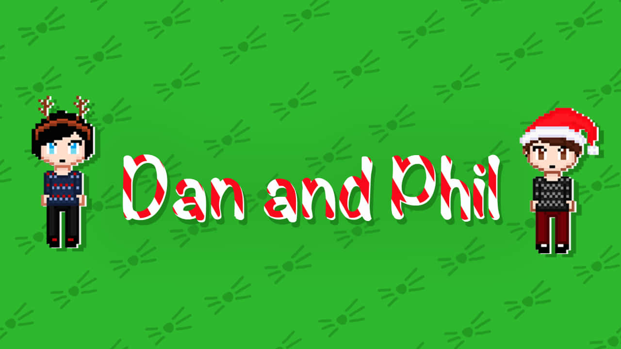 Dan And Phil Christmas Aesthetic Wallpaper