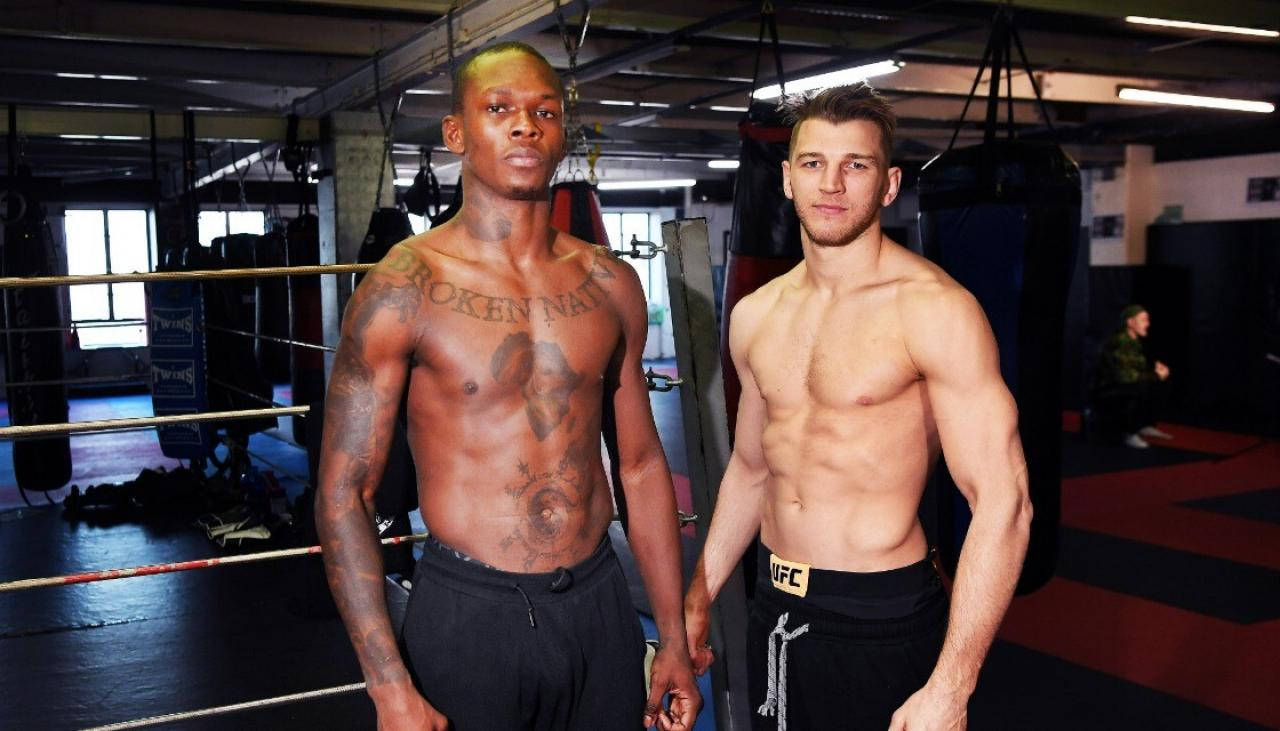 Dan Hooker And Israel Adesanya Wallpaper