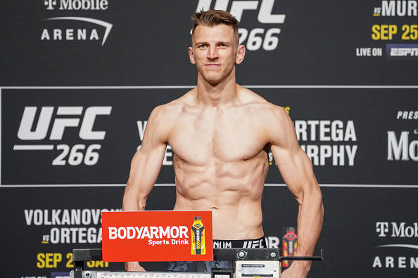 Dan Hooker During Ufc 266 Wallpaper