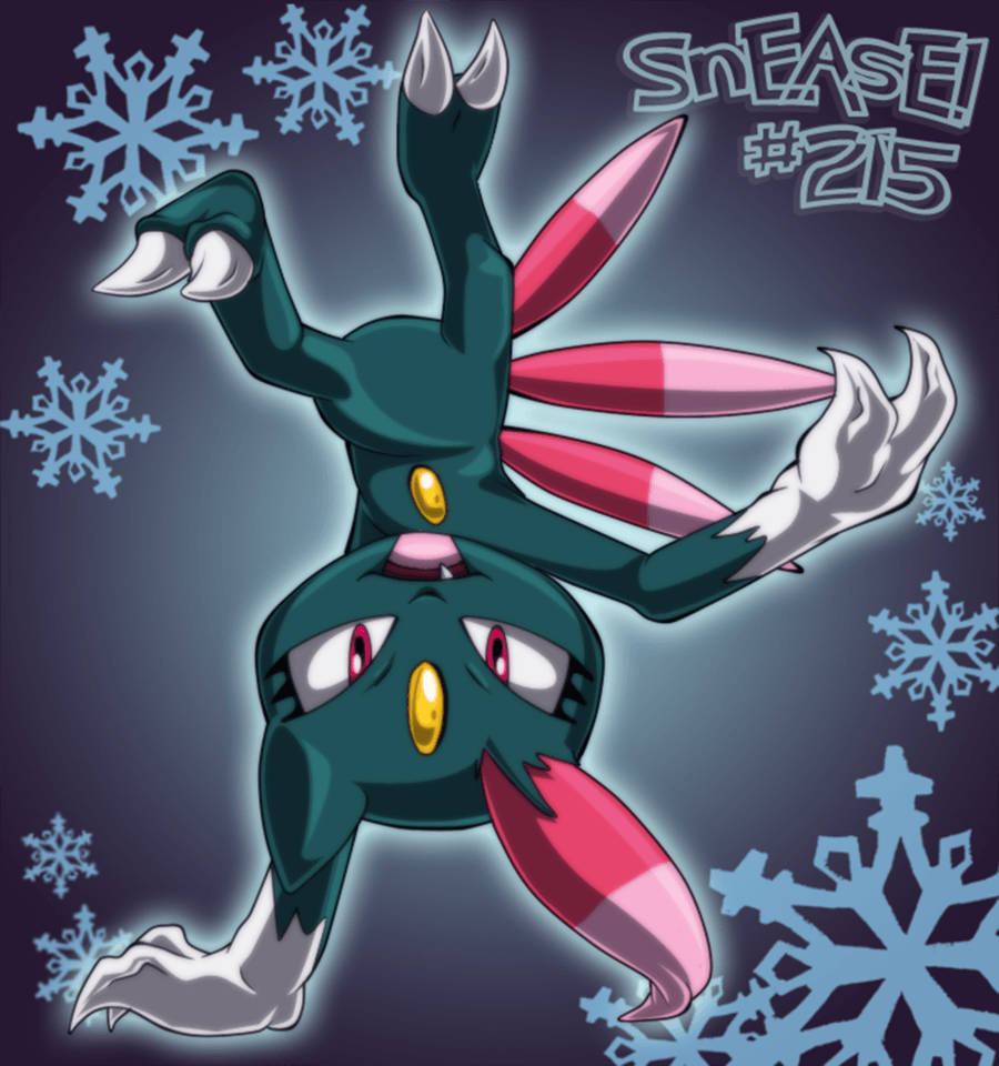 Dancing Sneasel Wallpaper