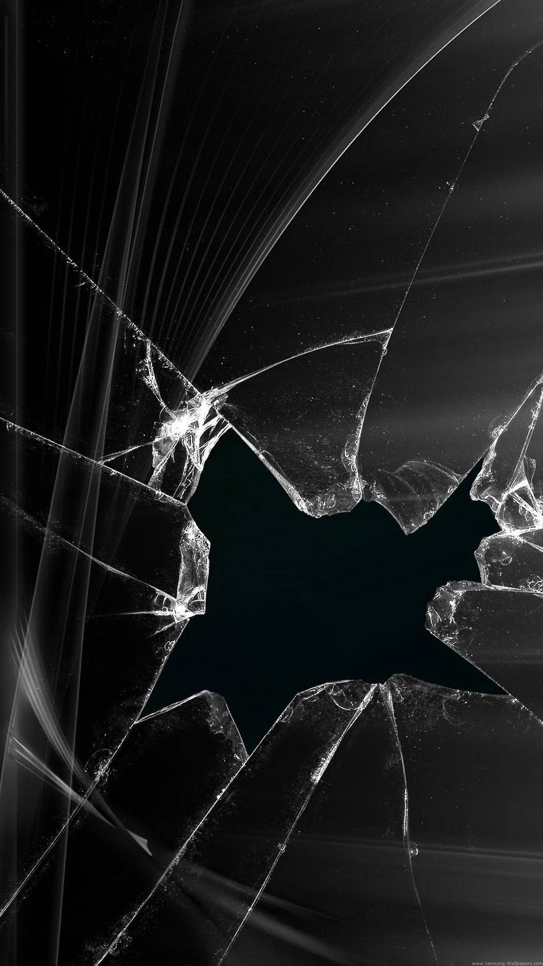 Dark Aesthetic Broken Screen Hd Wallpaper WallpapersOK