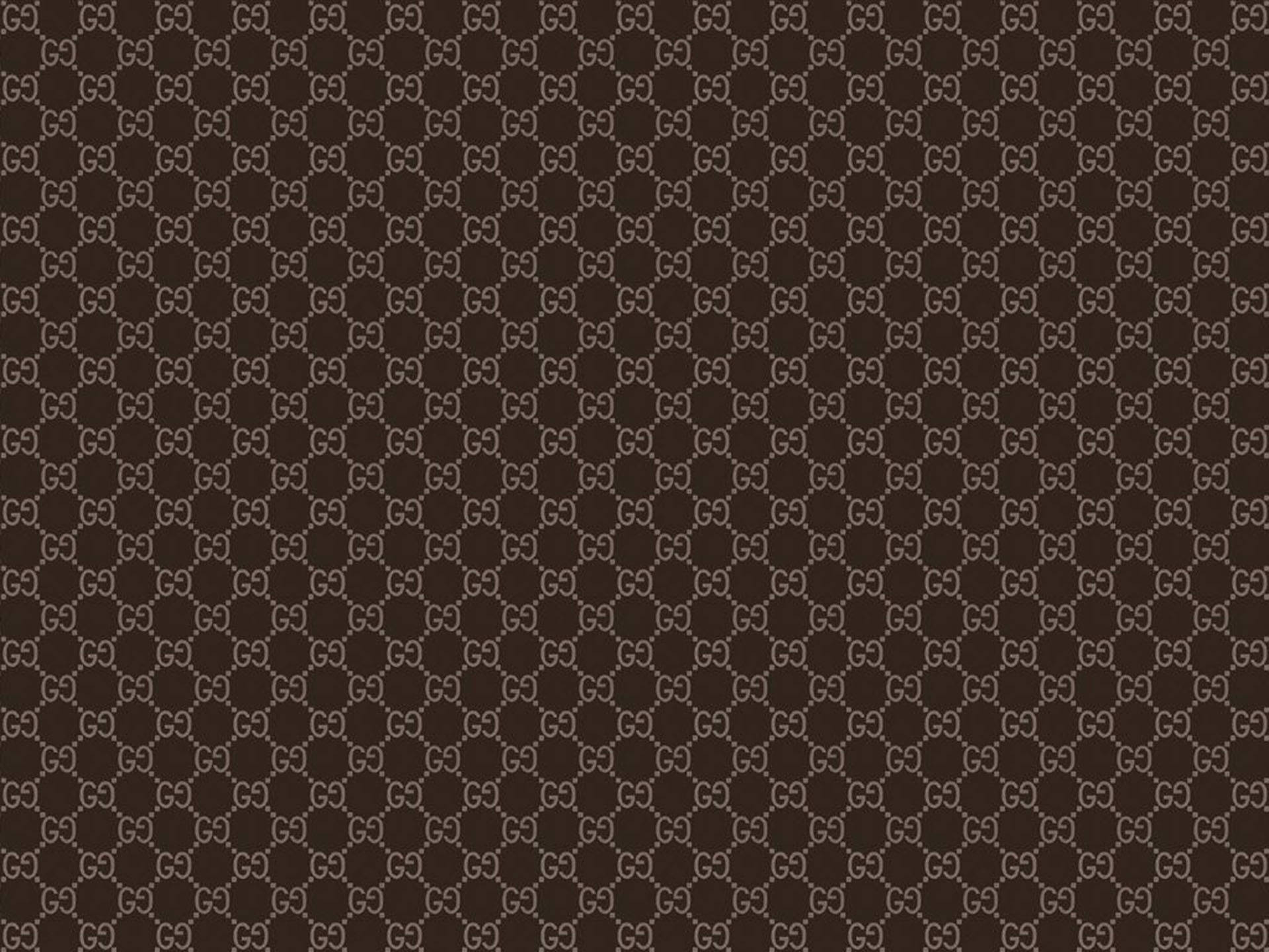 brown gucci pattern