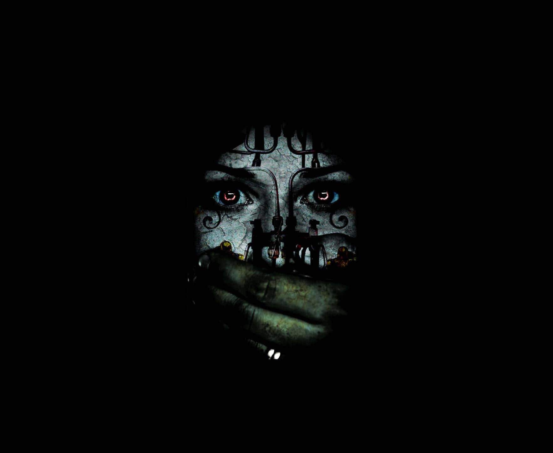 Dark_ Mystery_ Face_ Horror Wallpaper