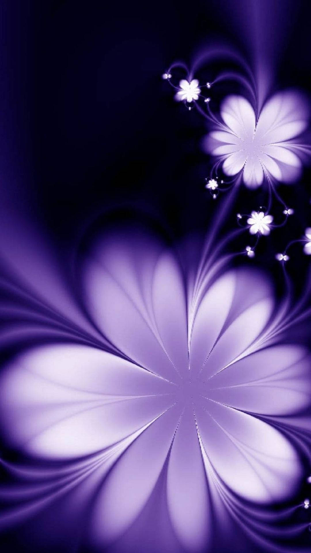 Dark Purple Flower Best Hd Wallpaper