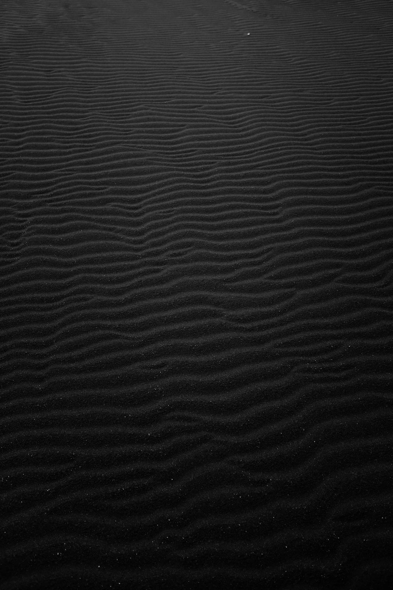 Dark Sand Cool Black Wallpaper