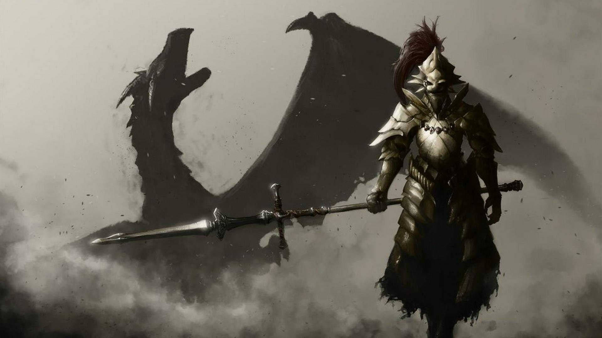 Dark Souls Dragon Slayer Ornstein Wallpaper | WallpapersOK