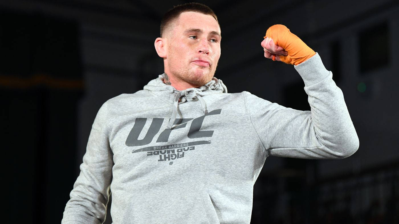 Darren Till Posing For Fans Wallpaper