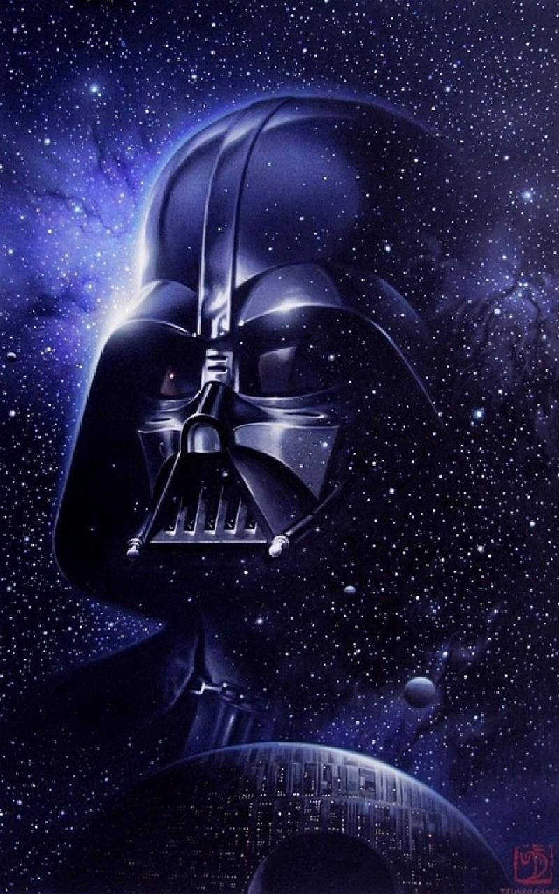 Darth Vader In The Universe Wallpaper