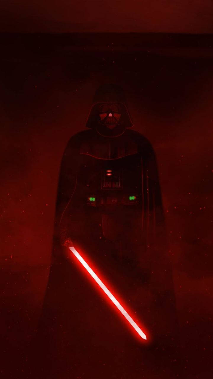 Darth Vader Red Lightsaber Wallpaper