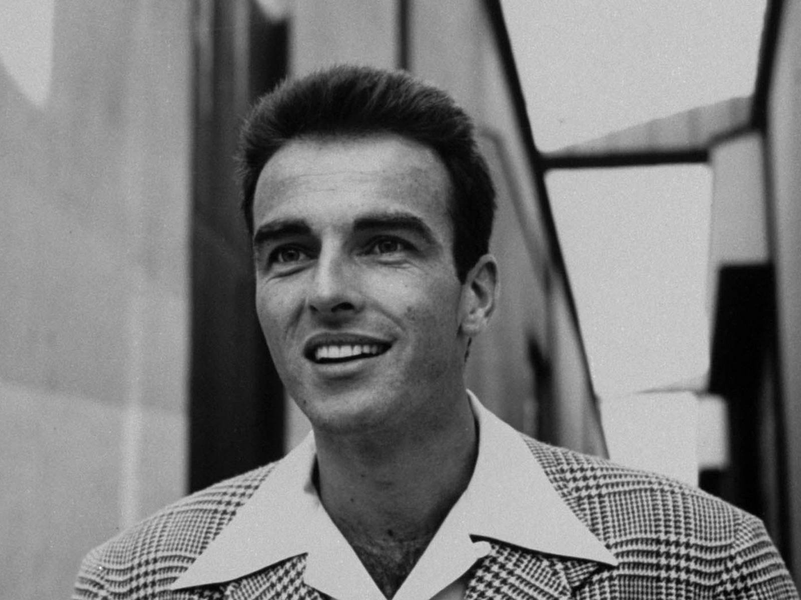 Dashing Montgomery Clift Smile Wallpaper