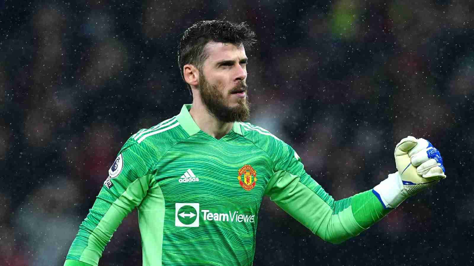 David De Gea Successful Fist Pump Wallpaper