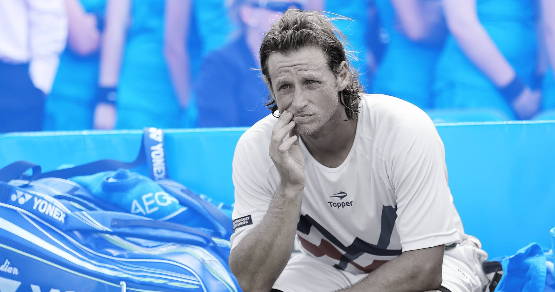 David Nalbandian Grayscale Wallpaper